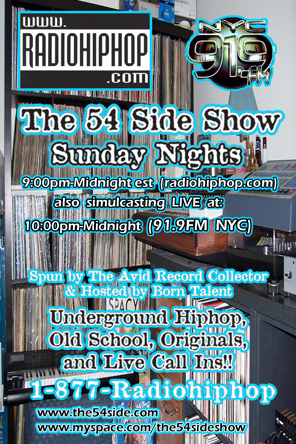 54 Side Show Flyer